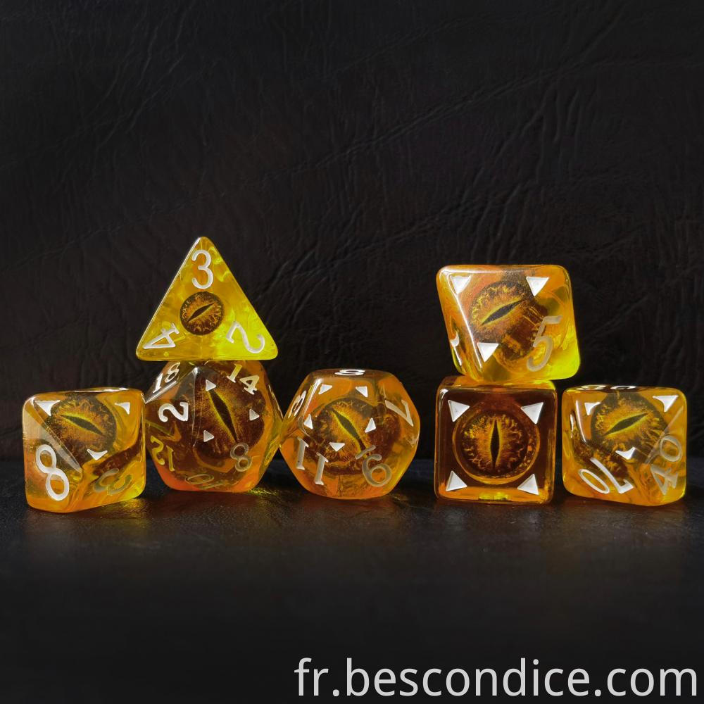 Dungeons And Dragons Dice Set Dragon Eye 3